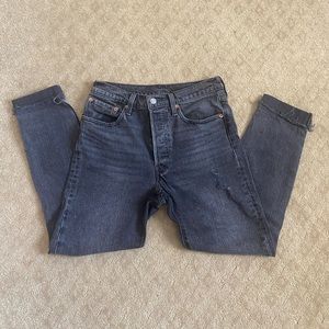 Levi’s vintage black 501 skinny Jean